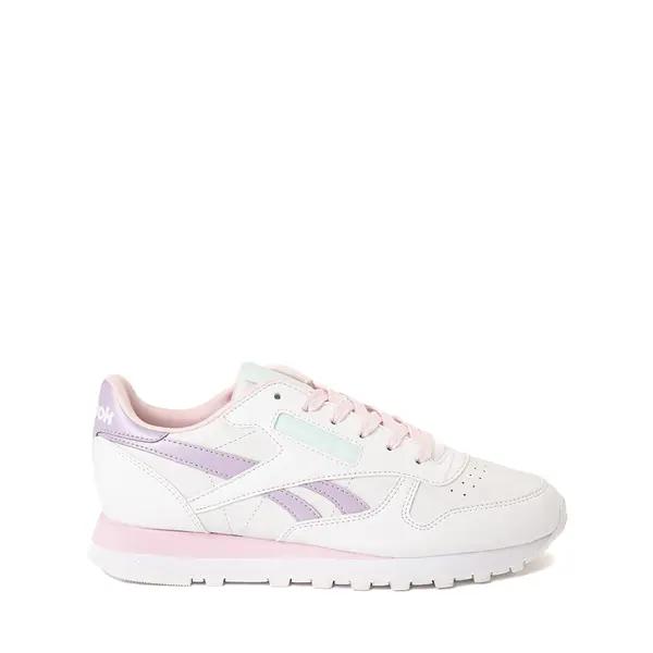 

Кожаные кроссовки Reebok Classic - Big Kid, белый/пастельный
