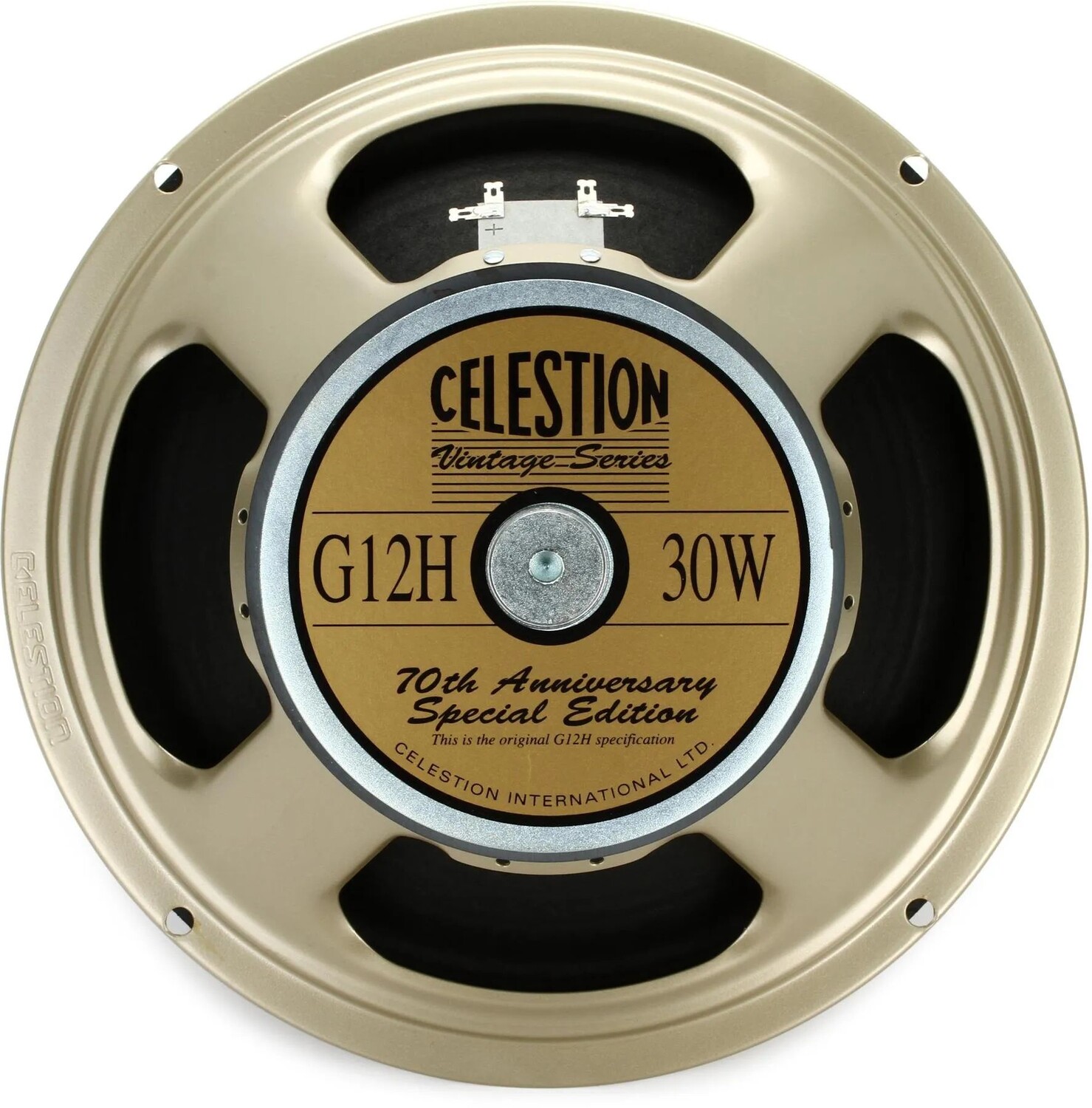 

Celestion G12H Anniversary 12-дюймовый сменный динамик гитарного усилителя мощностью 30 Вт — 8 Ом