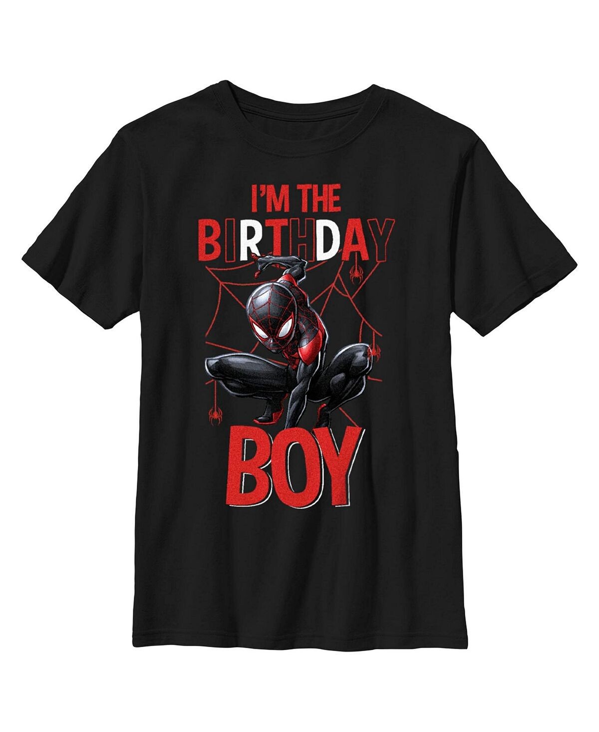 

Детская футболка для мальчика на день рождения Miles Spider Man Marvel