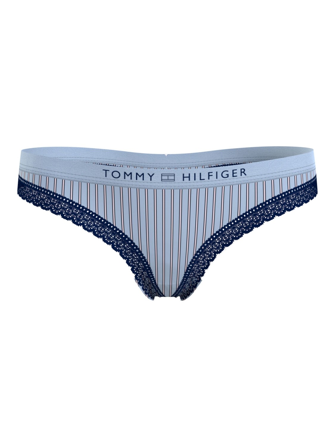 

Трусики с логотипом в тон Tommy Hilfiger, цвет Nola Stripe Blue
