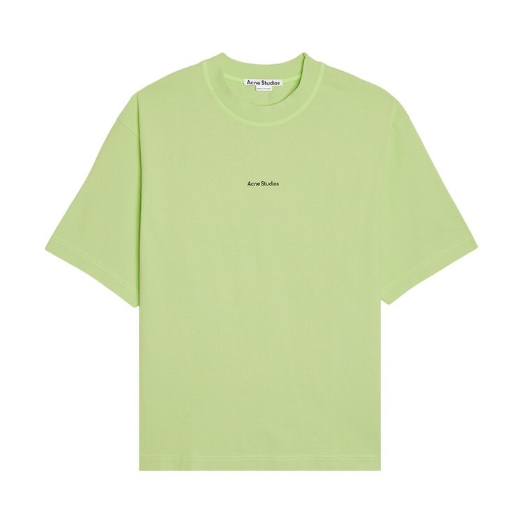 

Футболка Acne Studios Logo 'Fluo Green', зеленый