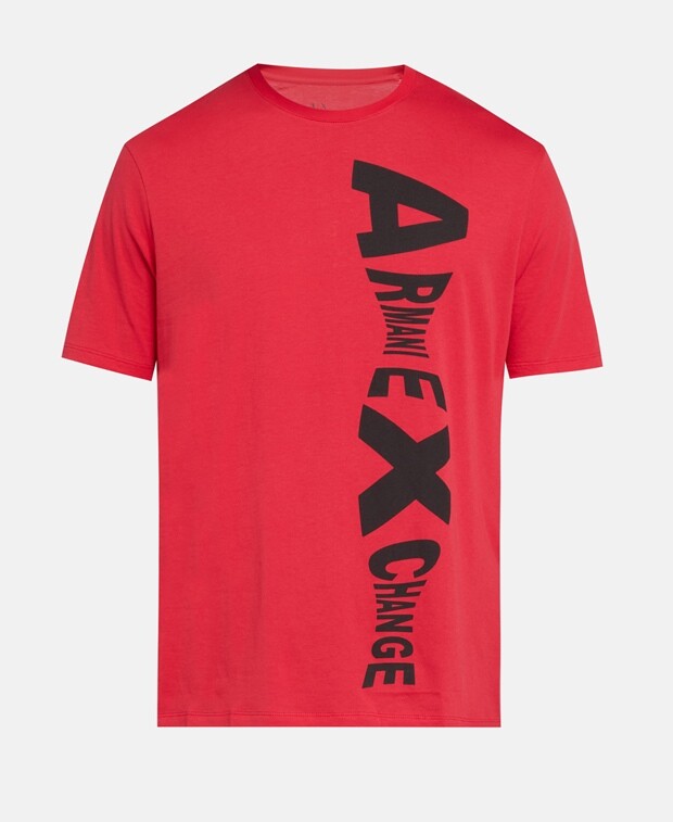 

Футболка Armani Exchange, красный