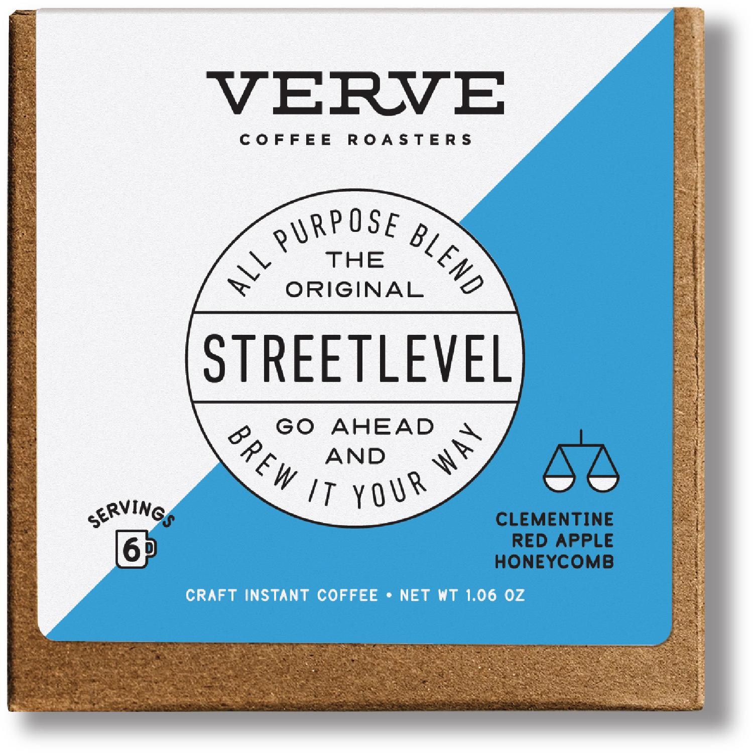 Растворимый крафтовый кофе — упаковка из 6 шт. Verve movenpick instant coffee gold intense