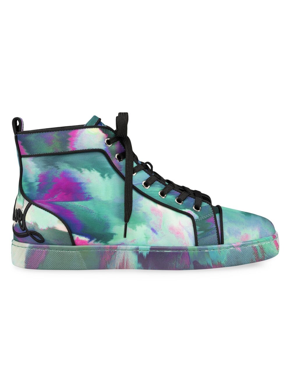 

Высокие кроссовки Fun Louis Christian Louboutin, разноцветный