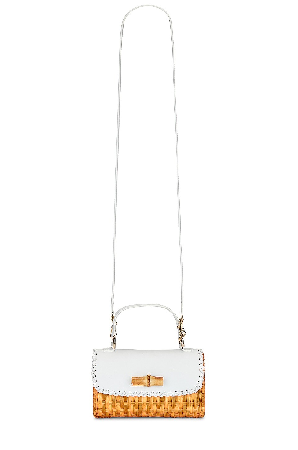 

Сумка Serpui Eliza, цвет Light Honey & White