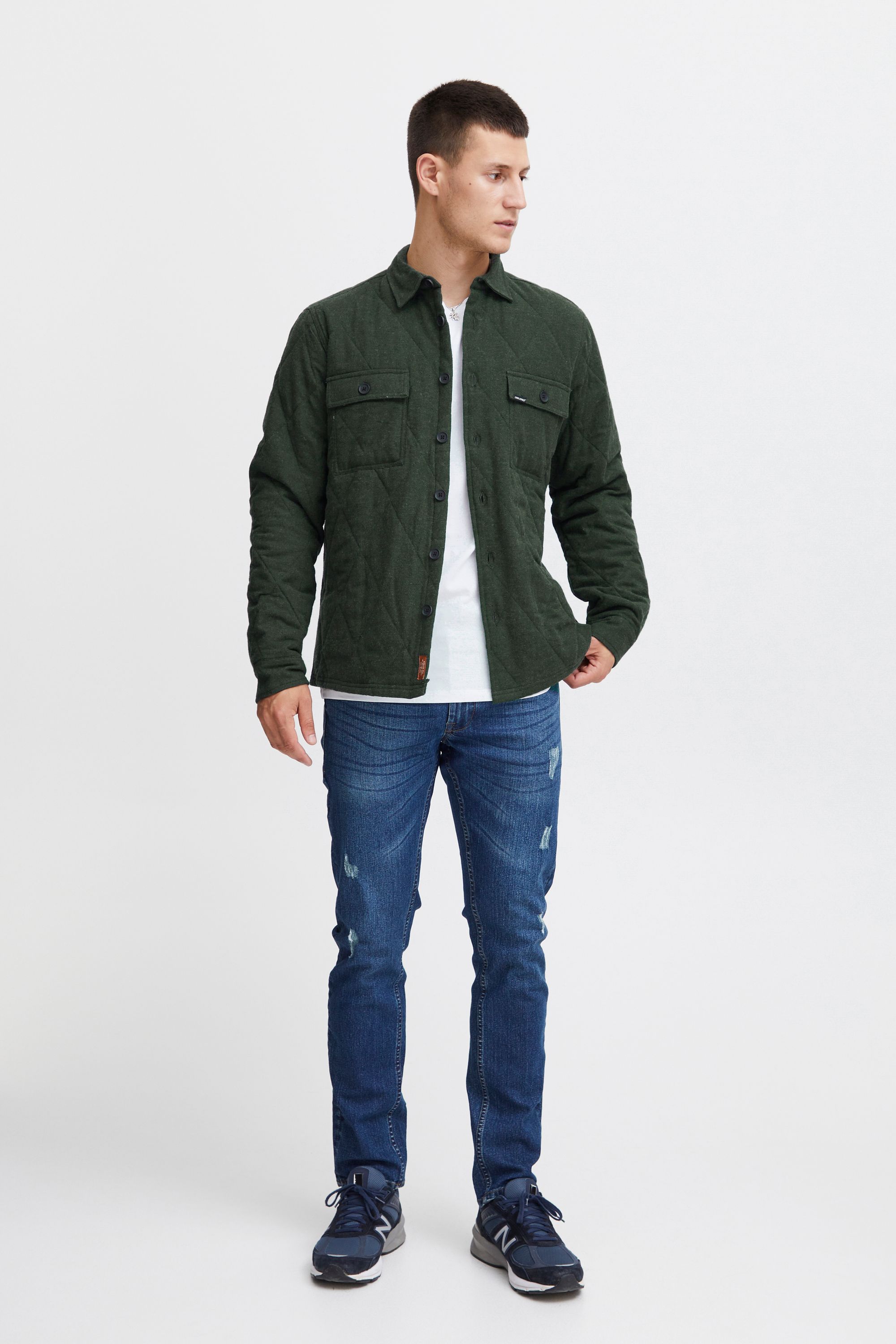 Куртка BLEND Kurzjacke BHShacket 20715822, зеленый куртка blend kurzjacke bhouterwear 20715931 зеленый