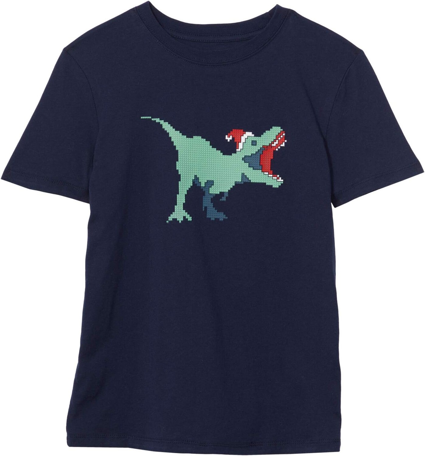 

Футболка COTTON ON Downtown Short Sleeve Tee, цвет Navy Blazer/Christmas Dino