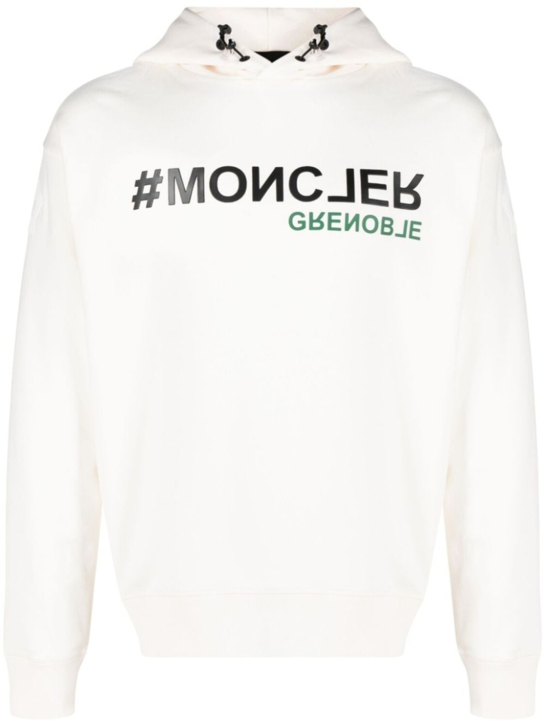 

Moncler Grenoble худи с логотипом, нейтральный цвет