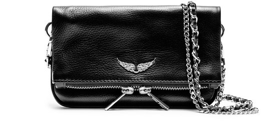 

Клатч Рок Нано Zadig&Voltaire, черный