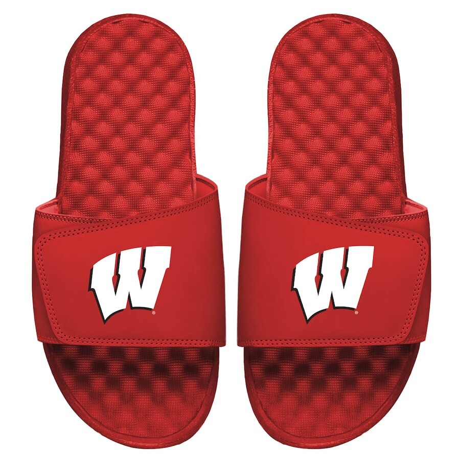 

Шлепанцы ISlide Wisconsin Badgers, красный