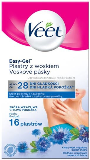

Восковые полоски для депиляции тела, 16 шт. Veet, Easy-Gelwax, Серый, Восковые полоски для депиляции тела, 16 шт. Veet, Easy-Gelwax
