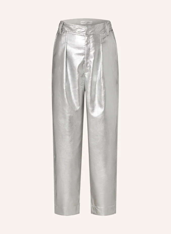 

Брюки длиной 7/8 zazal под кожу Inwear, серебряный