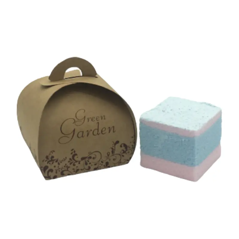 

Игристая бомбочка для ванны в форме чизкейка Green Garden, 100 гр