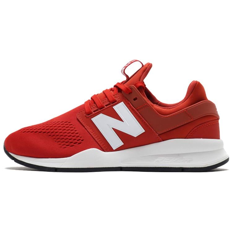 

Кроссовки NB 247 унисекс с низким верхом цвета киноварь New Balance