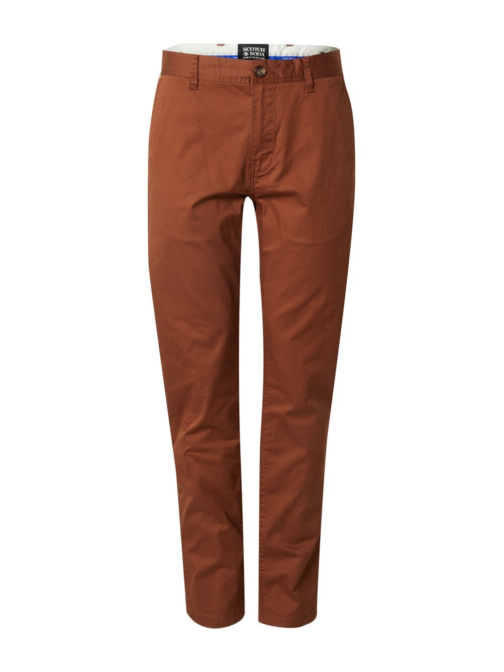 

Брюки-чиносы узкого кроя Scotch & Soda Stuart, оберн