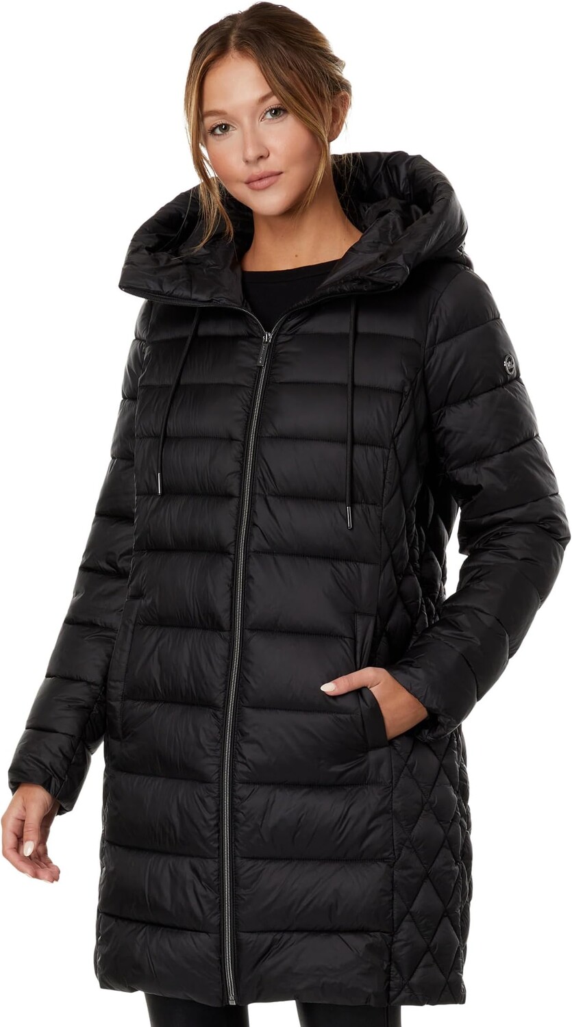 

Куртка Long Packable M426338C67 MICHAEL Michael Kors, черный