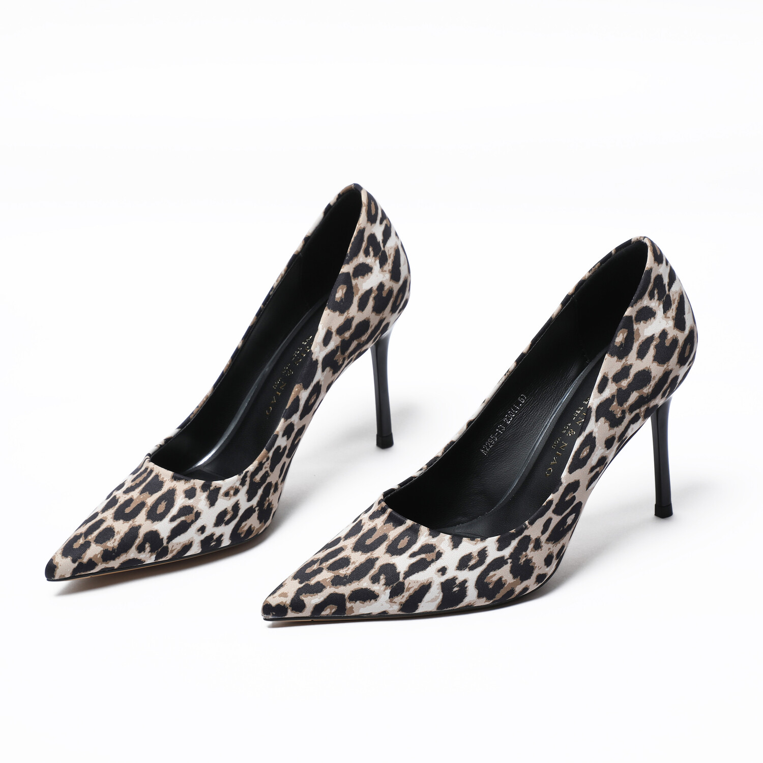 

Туфли женские на высоком каблуке Pinweishidu, цвет Leopard