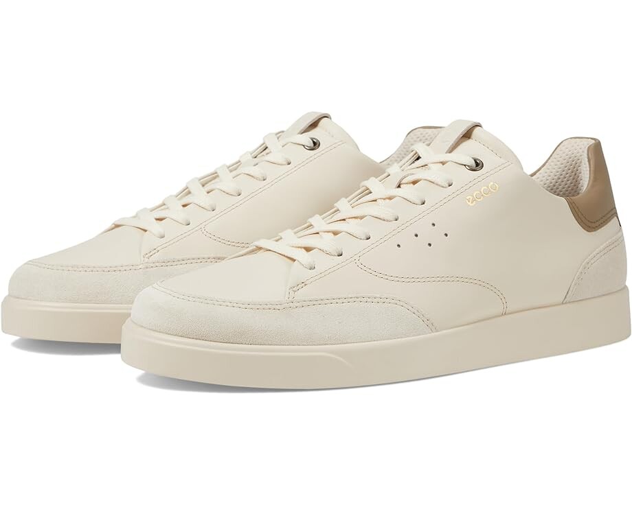 

Кроссовки ECCO Street Lite Court Sneaker, цвет Limestone/Limestone/Nutmeg Brown