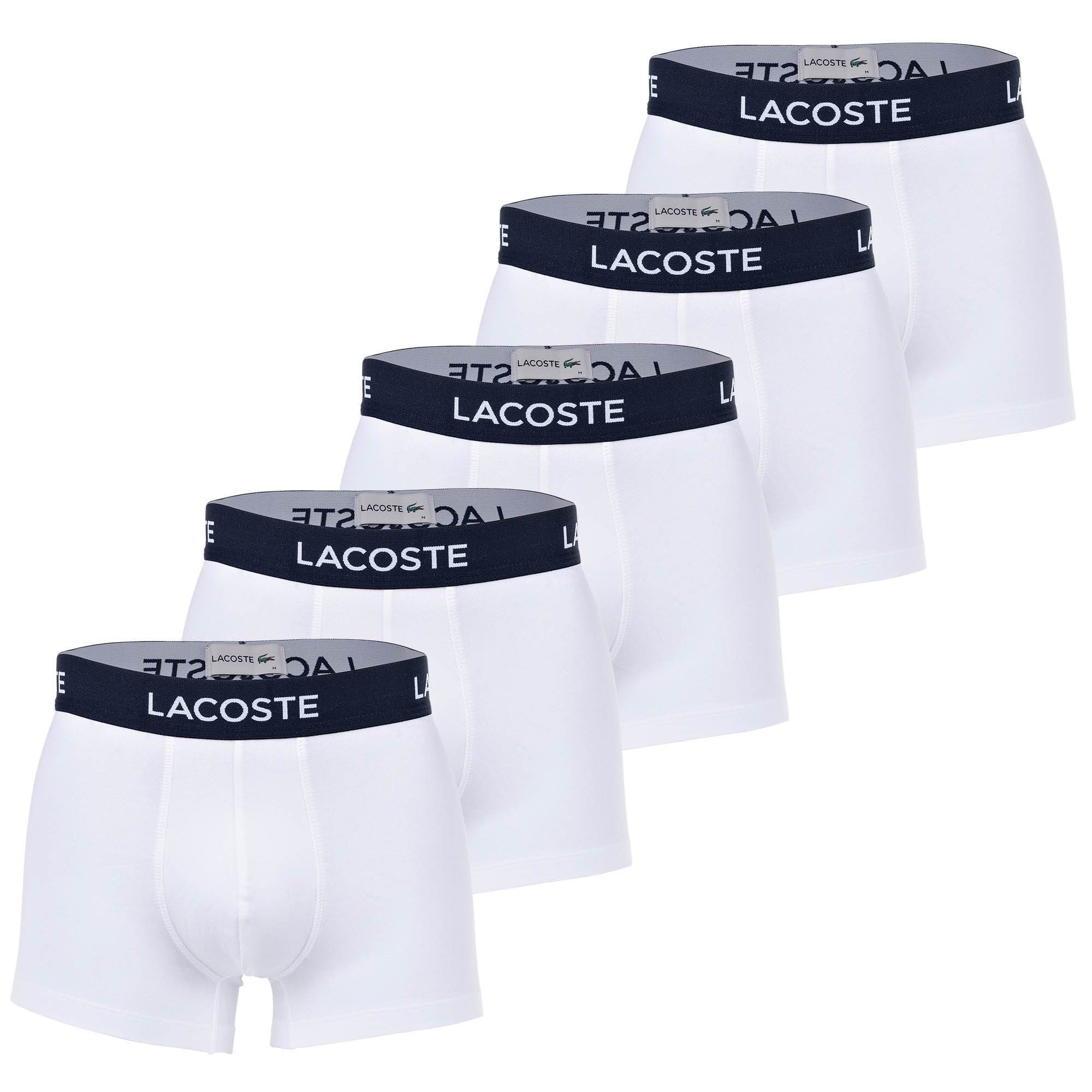 

Боксеры Lacoste Boxershort 5 шт, белый