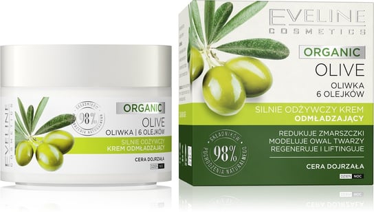 Крем питательный, оливковый, 50 мл Eveline Cosmetics