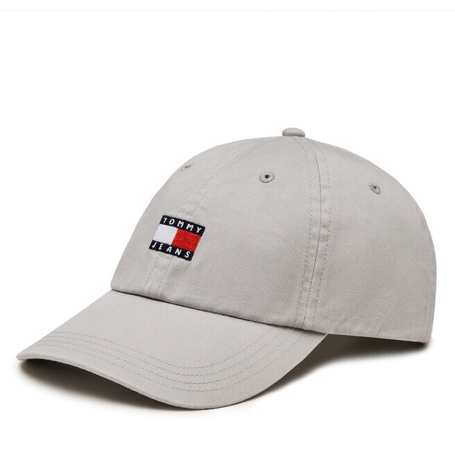 

Бейсболка Tommy Jeans Heritage, серый