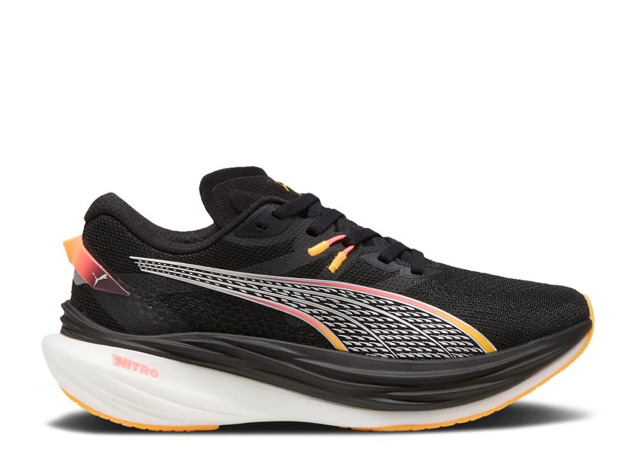 

Кроссовки Puma Wmns Deviate Nitro 3 Wide, цвет Black Sunset Glow