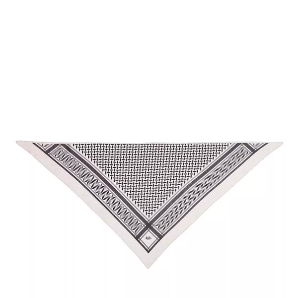 

Шарф triangle trinity classic m alabastro off- Lala Berlin, белый