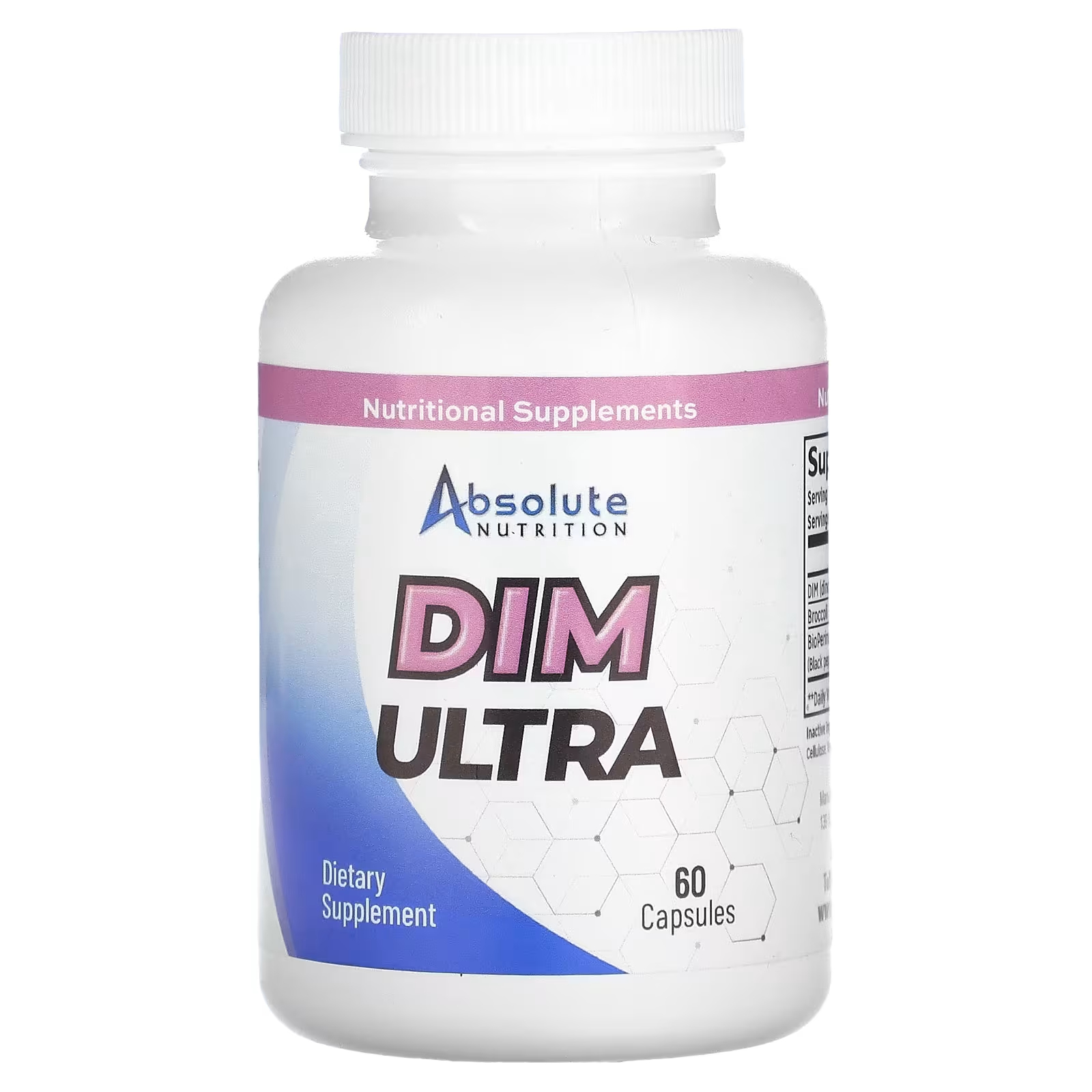 Пищевая добавка Absolute Nutrition DIM Ultra, 60 капсул