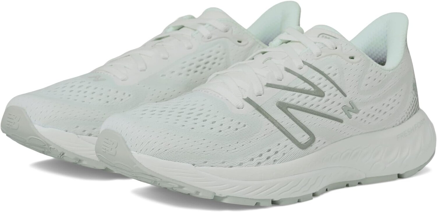 

Кроссовки Fresh Foam X 880v13 New Balance, цвет White/Light Silver Metallic, Белый