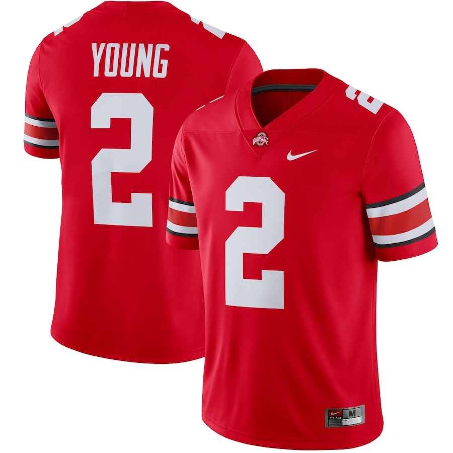 

Джерси Nike Ohio State Buckeyes, алый