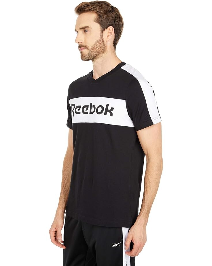 

Футболка Reebok Training Essentials Logo Short Sleeve Graphic Tee, черный