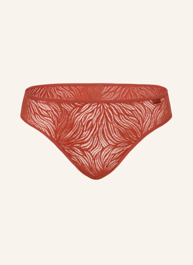 

Комбинезон прозрачный marquisette Calvin Klein, красный