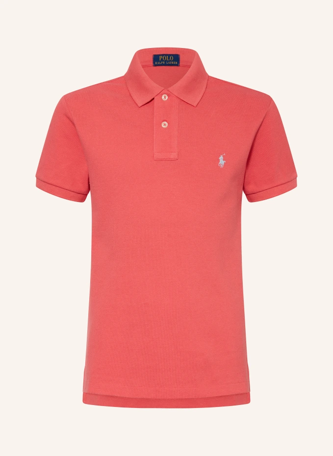 

Рубашка-поло из пике Polo Ralph Lauren, красный