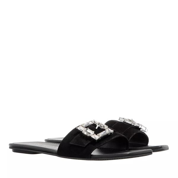 

Туфли saint tropez flat slide Stuart Weitzman, черный