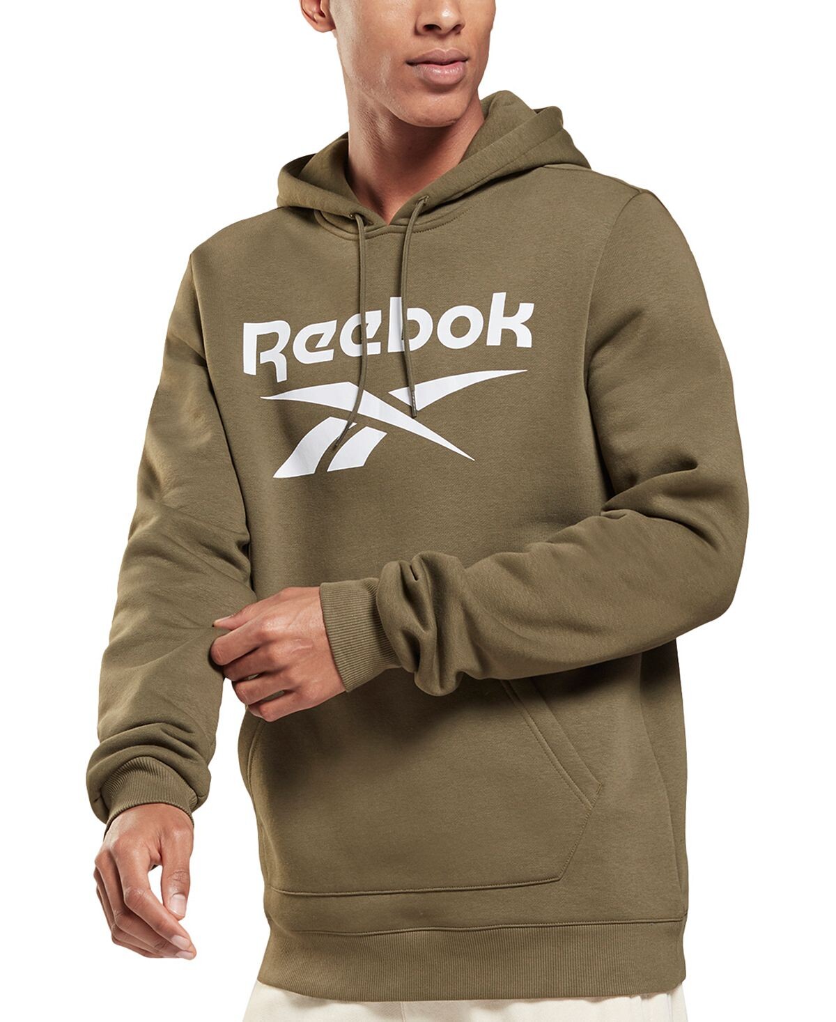 

Мужская флисовая толстовка с логотипом Reebok