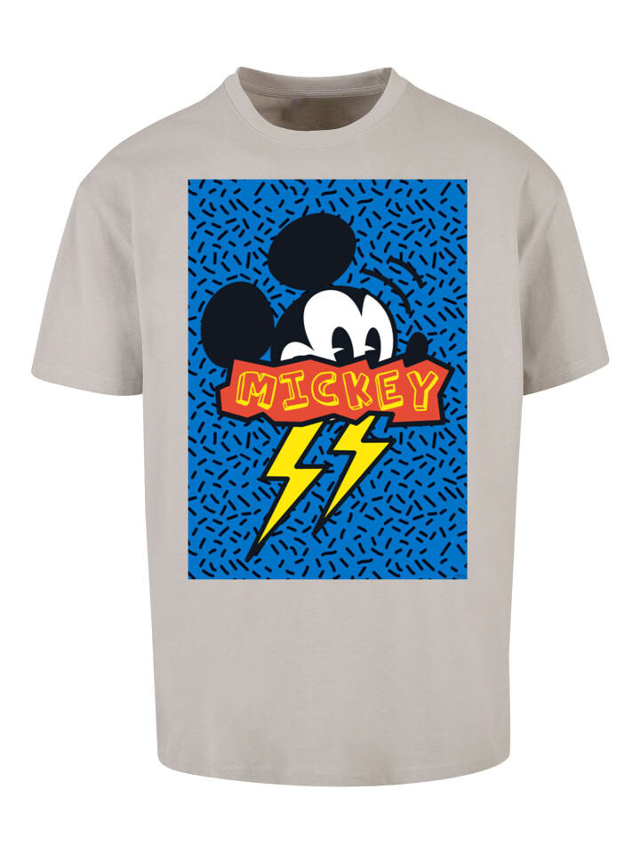 

Футболка F4NT4STIC Disney Mickey Mouse 90s Flash, цвет lightasphalt