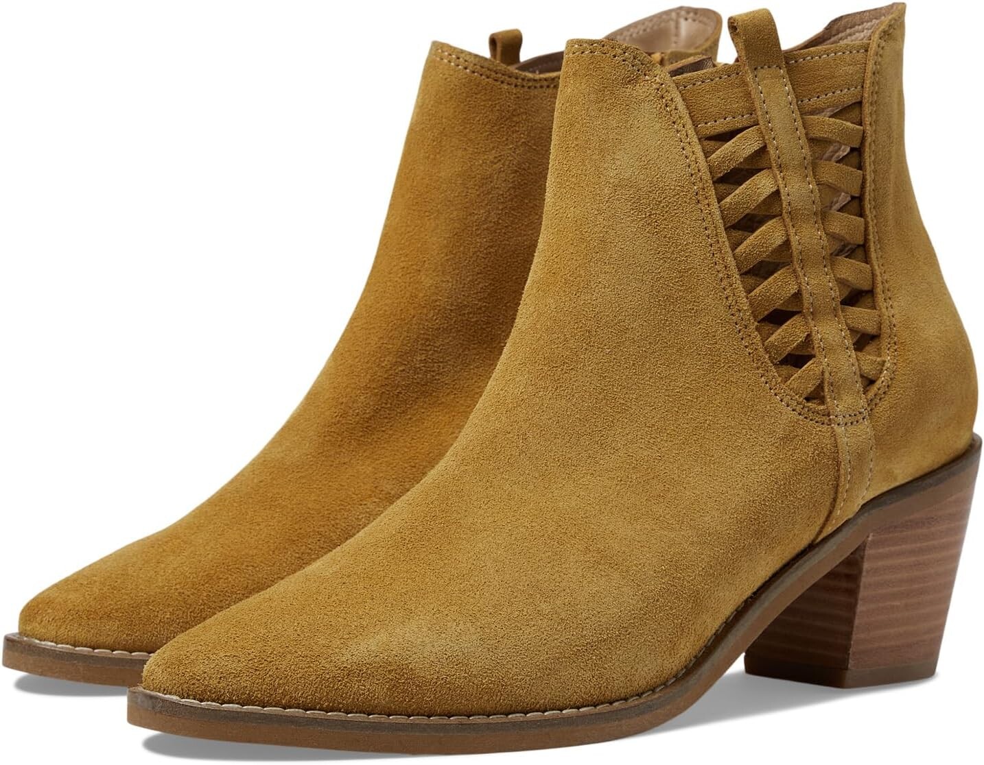 

Ботильоны Veronika Bueno, цвет Mustard Suede