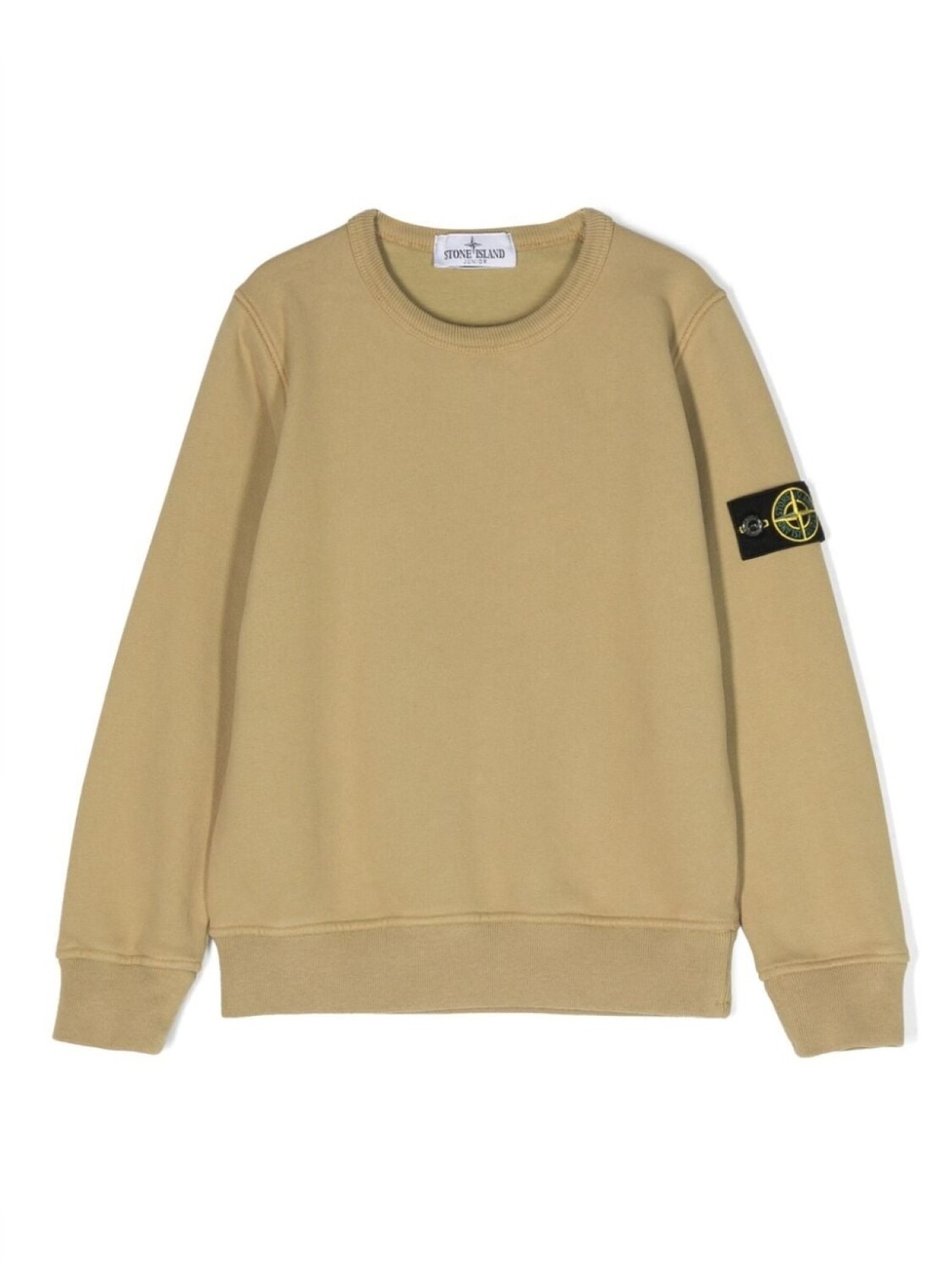 

Stone Island Junior толстовка с нашивкой Compass, зеленый