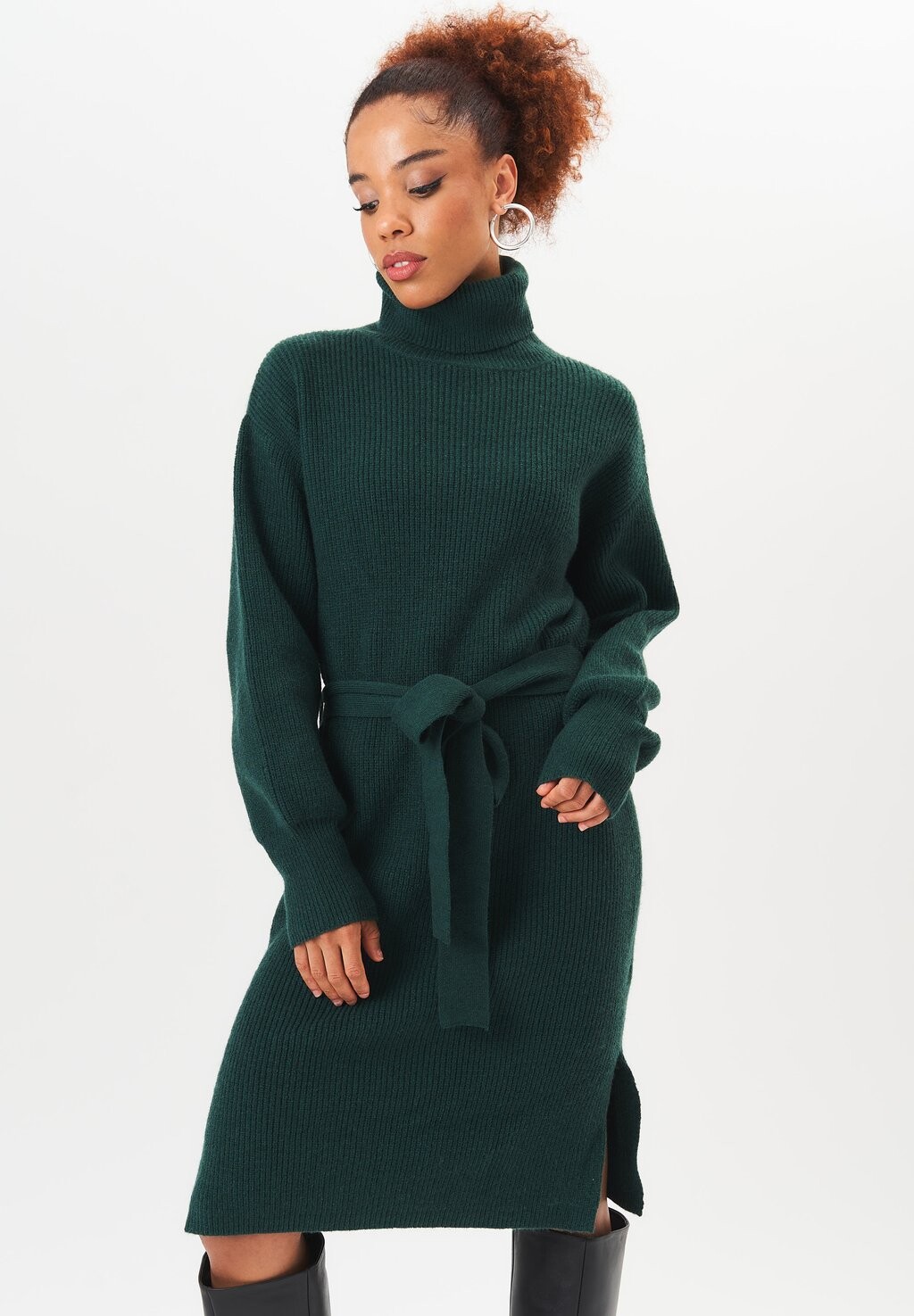 

Платье-джемпер ROLL NECK GINI LONDON, зеленый