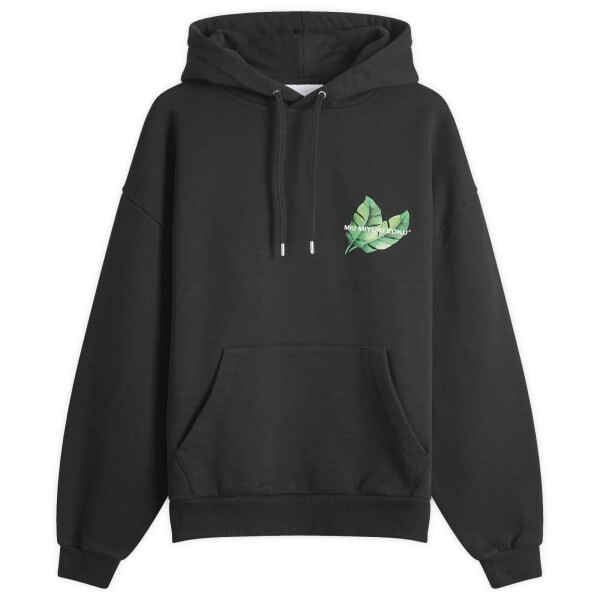 

Толстовка с капюшоном Mki Leaf Mki Miyuki-Zoku, черный
