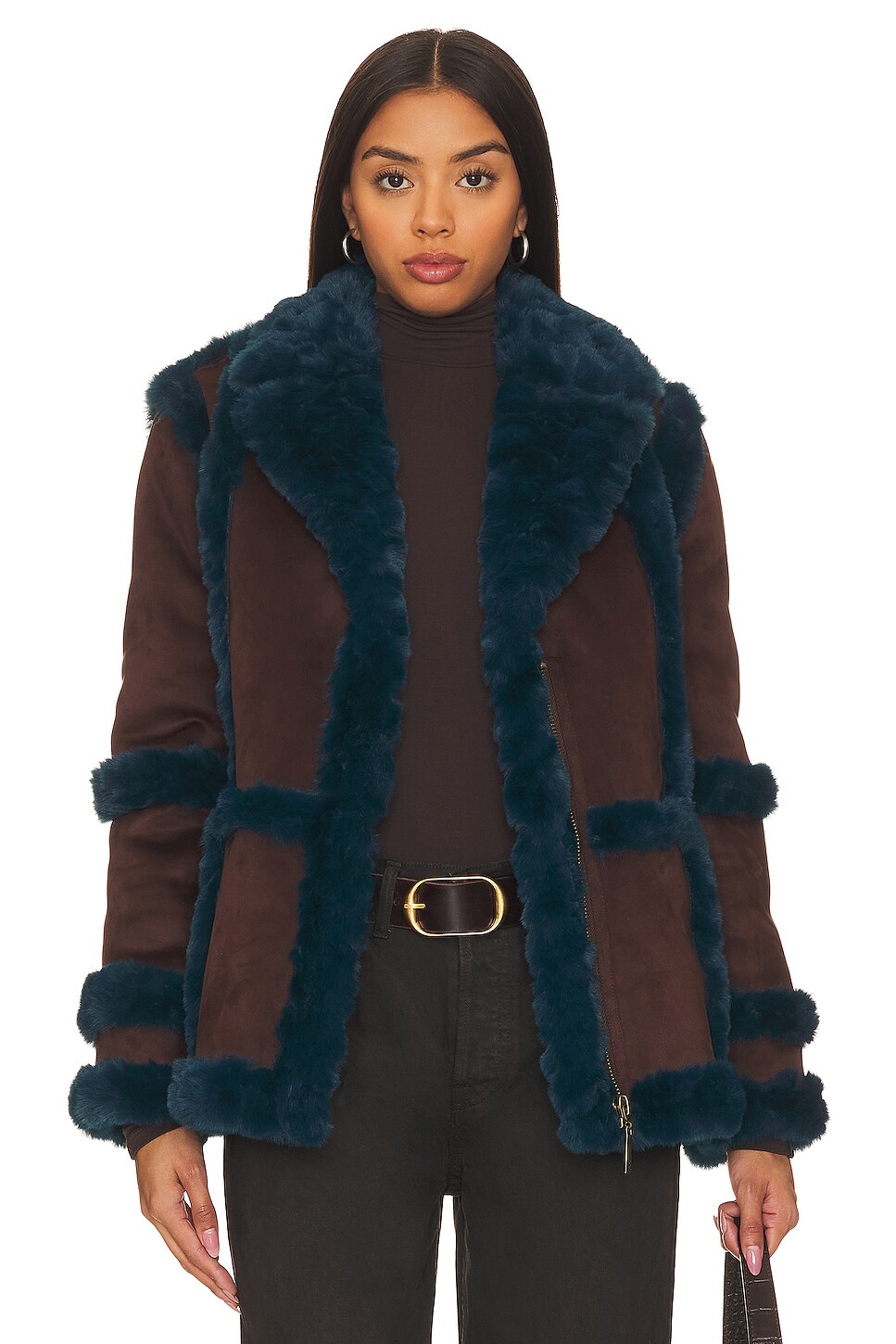 

Куртка Unreal Fur Gate Keeper, цвет Chocolate & Teal
