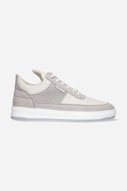 

Кожаные кроссовки Filling Pieces, серый