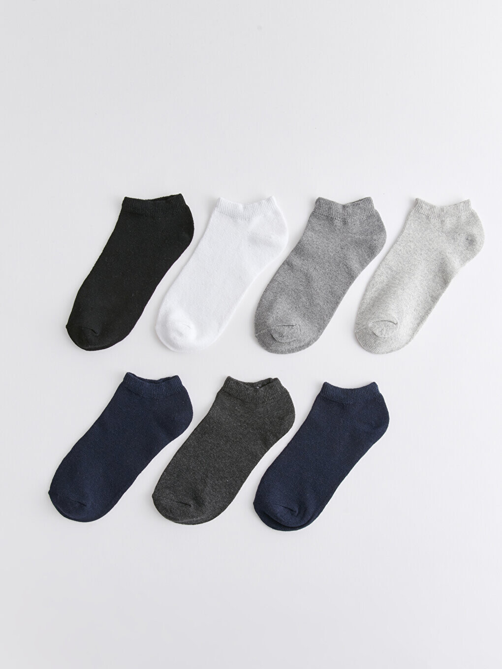 

Базовые носки Boy Booties, 7 пар LCW Kids, окрашенная пряжа смешанного цвета