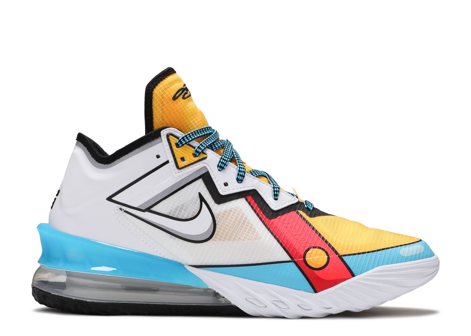 

Кроссовки Nike Lebron 18 Low 'Stewie', белый