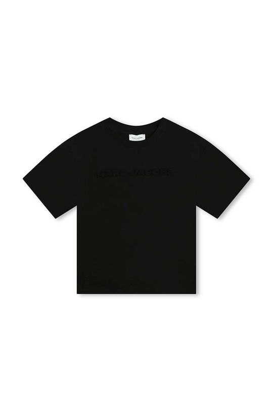 Хлопковая футболка для детей Marc Jacobs, черный