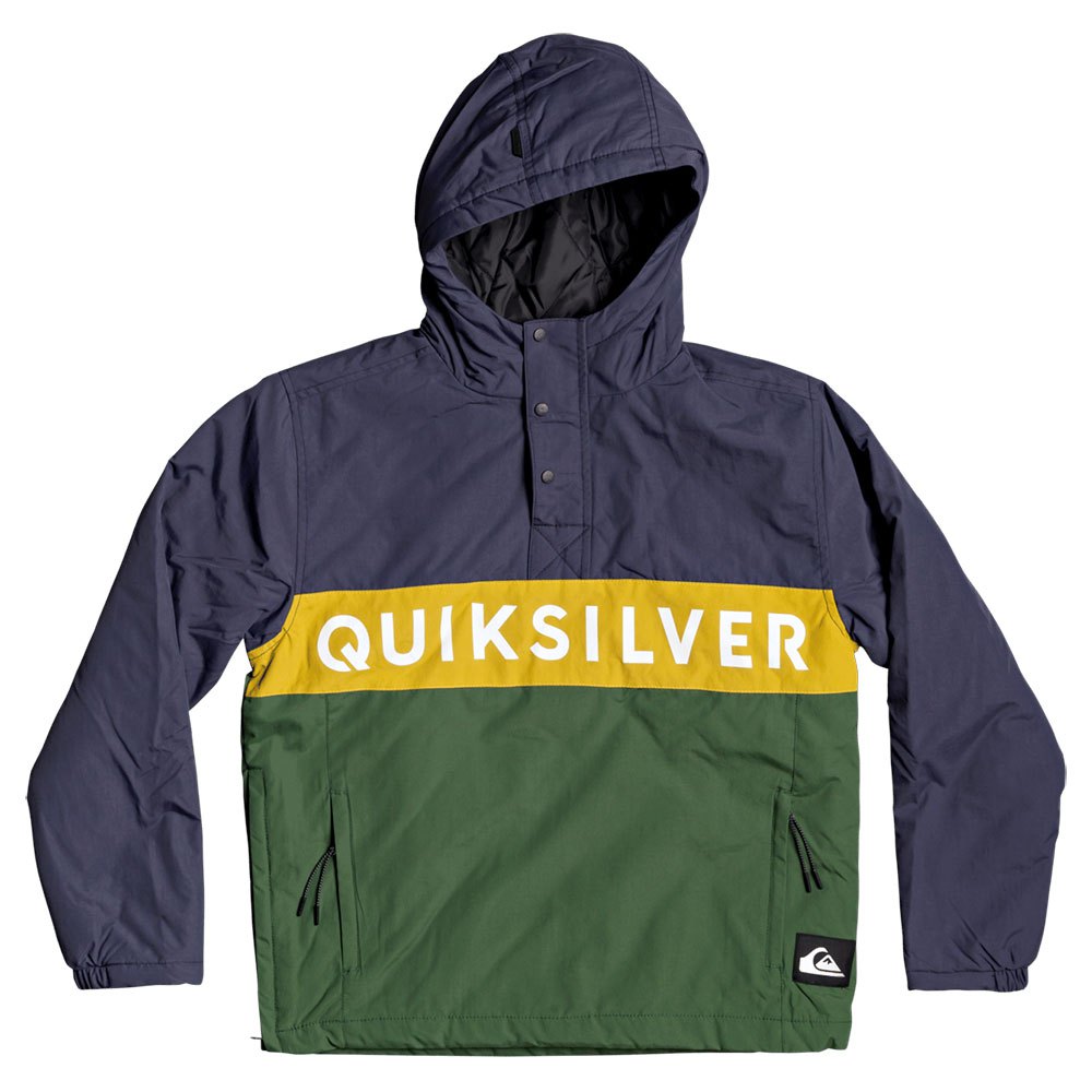 цена Куртка Quiksilver Tazawa Youth, зеленый
