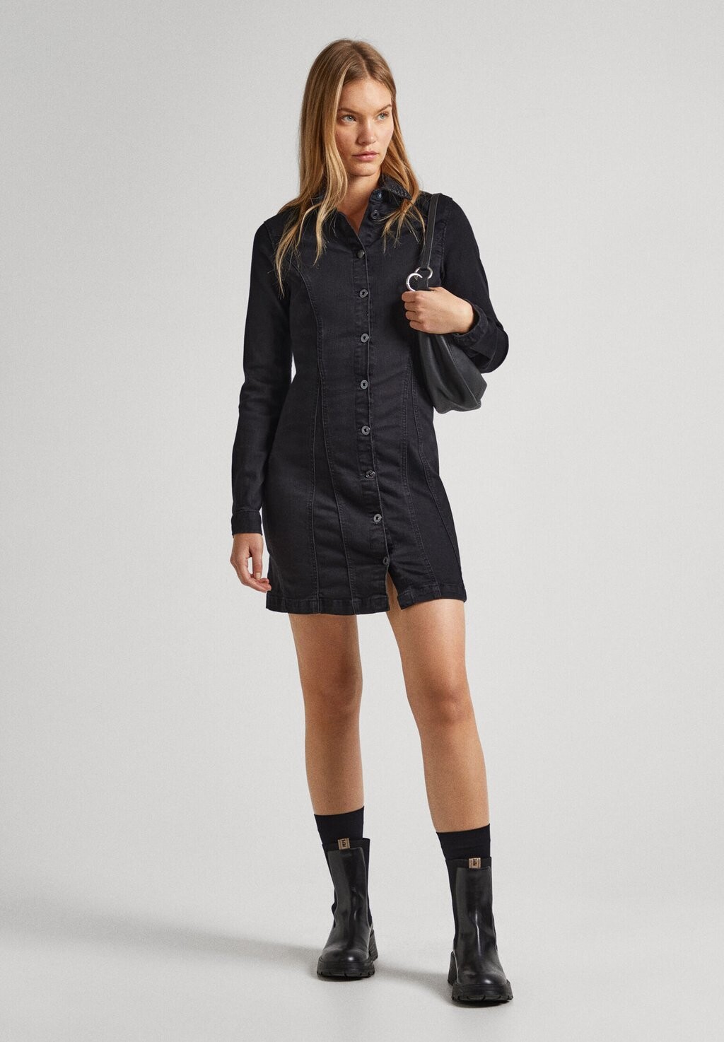 

Платье Vaquero Pepe Jeans YONI SPARKLE, цвет denim