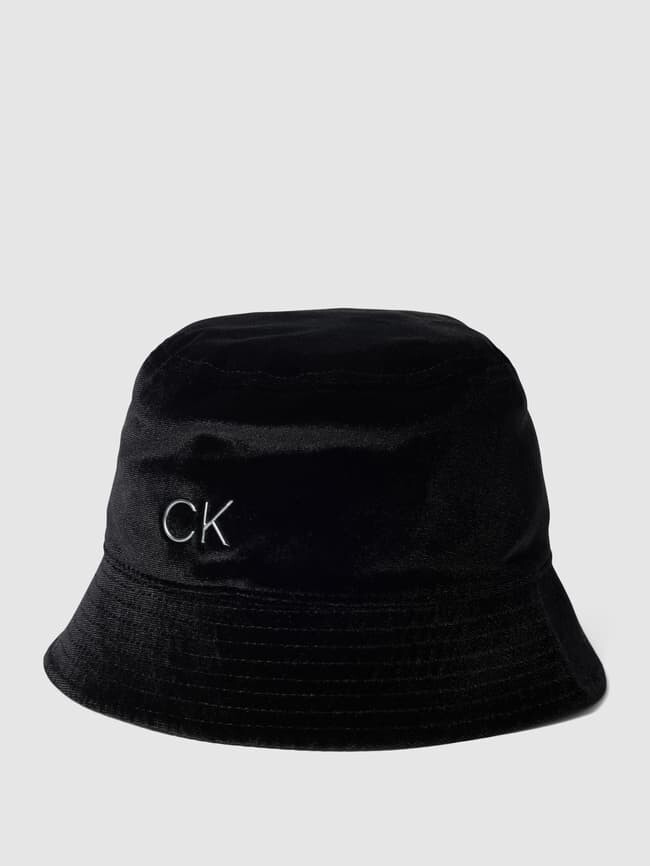 

Панама с двусторонней функцией, модель VELVET Calvin Klein, черный