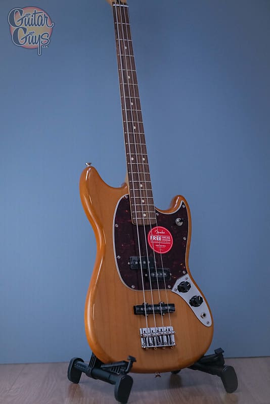 цена Басс гитара Fender Player Mustang Bass PJ Aged Natural