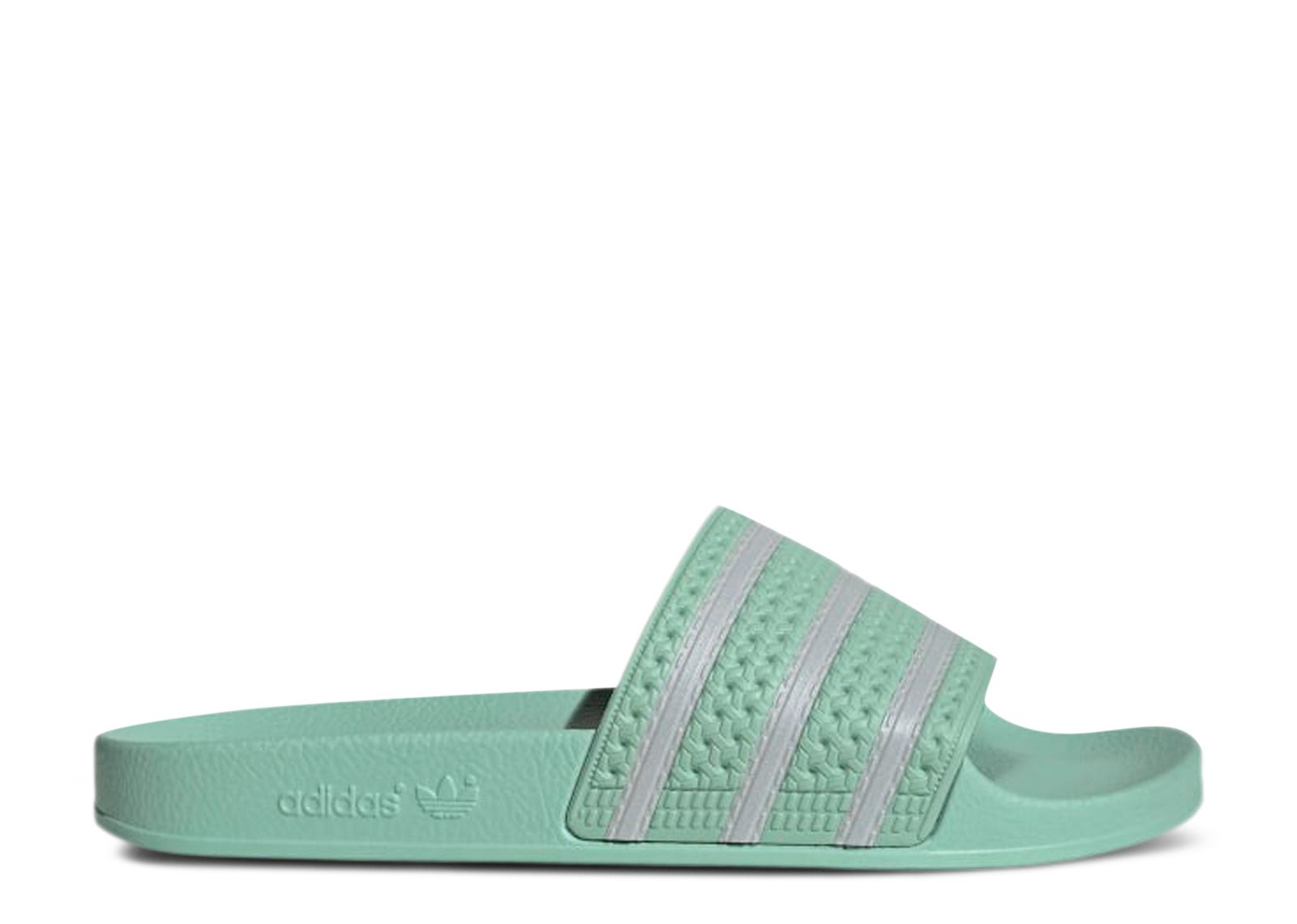 Кроссовки adidas Adilette Slides 'Blush Green', зеленый
